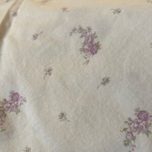 Simply Shabby Chic Lavender floral Queen flat sheet